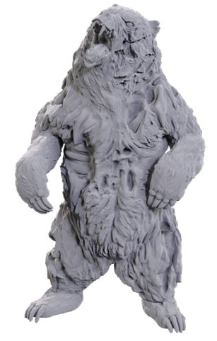 Wizkids Unpainted Minis WV24 Zombie Grizzly Bear