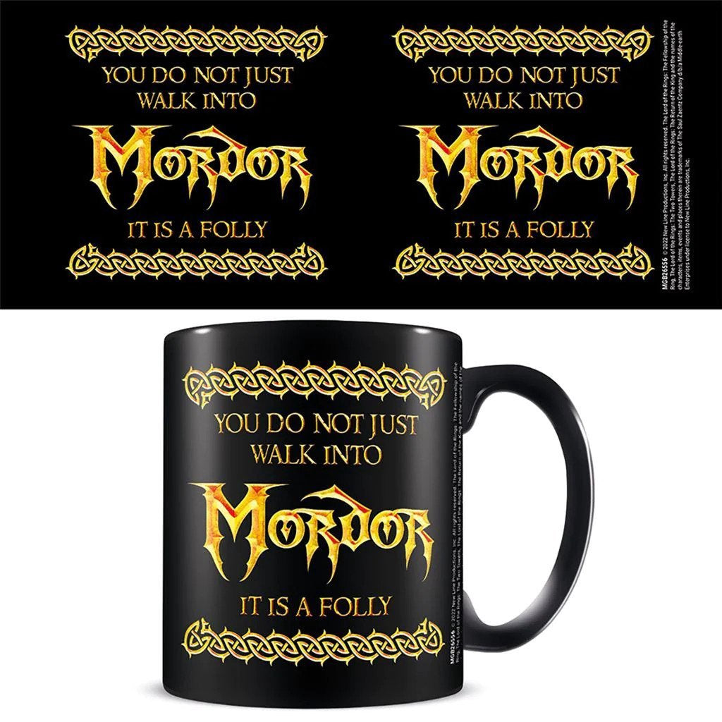 Mug Seigneur des Anneaux – Mordor (Noir)