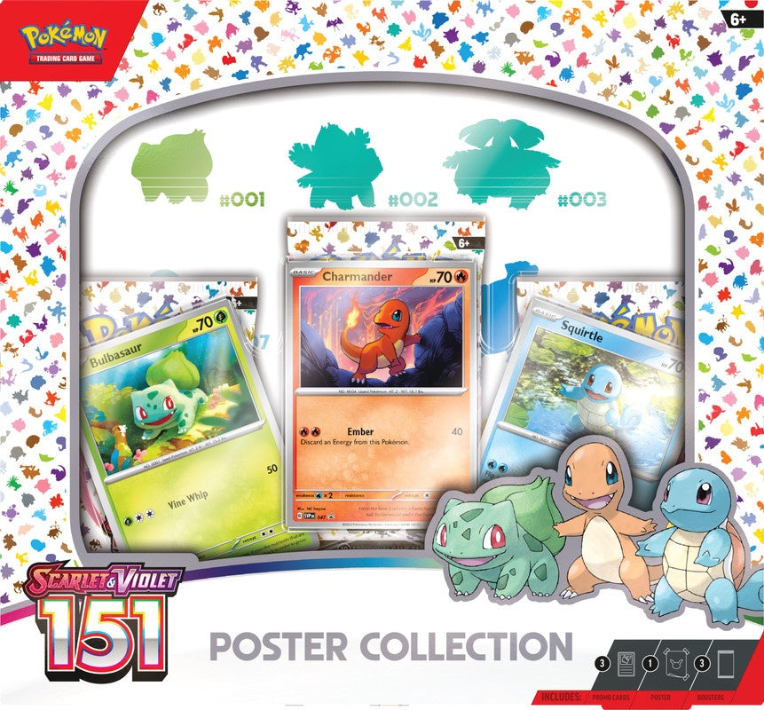 Pokemon TCG - Scarlet & Violet 151 Poster Collection