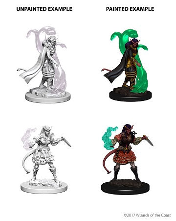 D&D Unpainted Minis Wv4 Tiefling Female Sorcerer