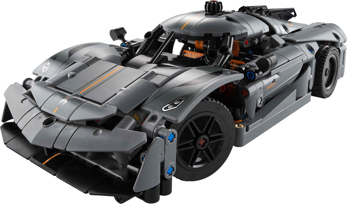 LEGO Koenigsegg Jesko Absolut Gray Hypercar (42173)