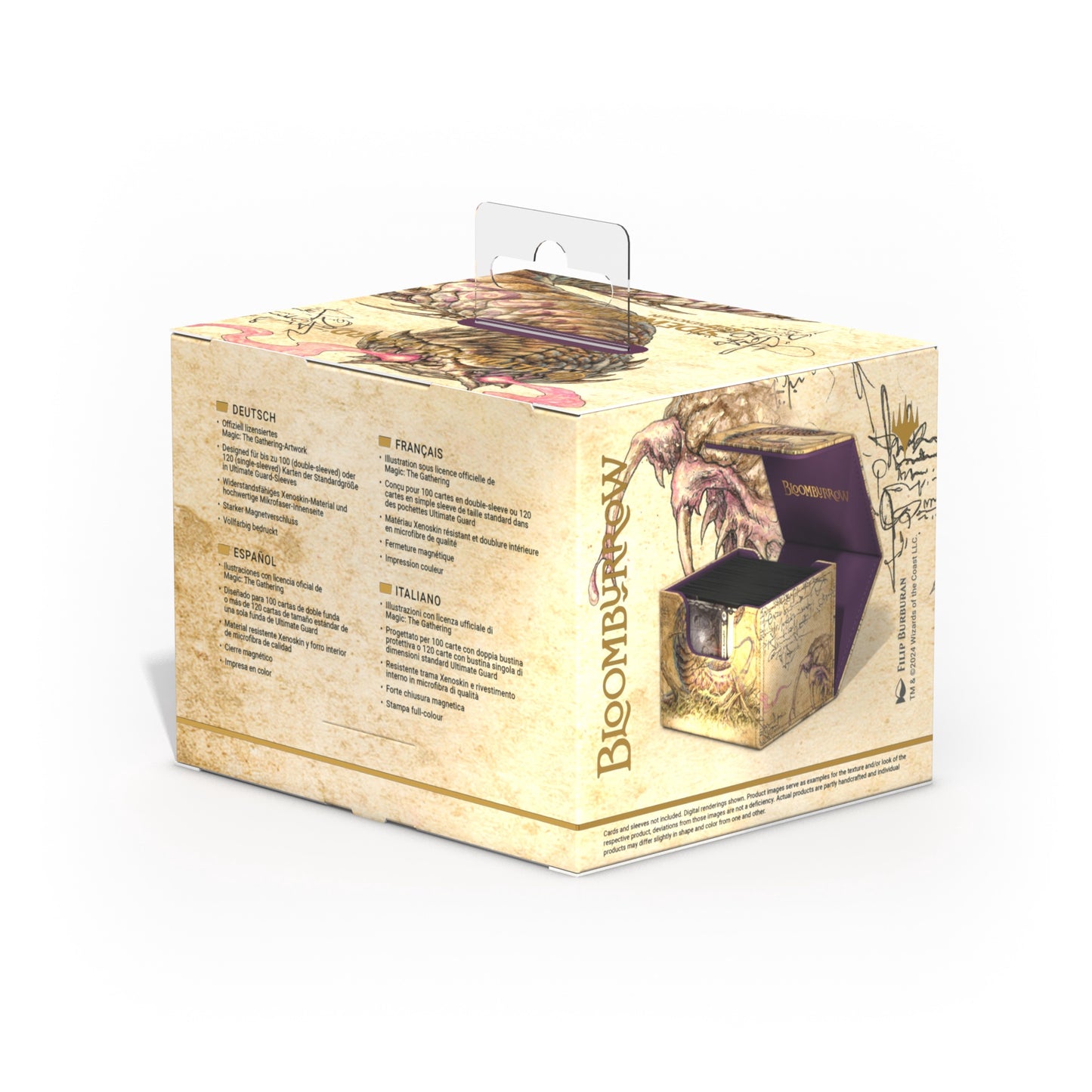 Ultimate Guard Deck Case Sidewinder 100+ Xenoskin Mtg Bloomburrow V8