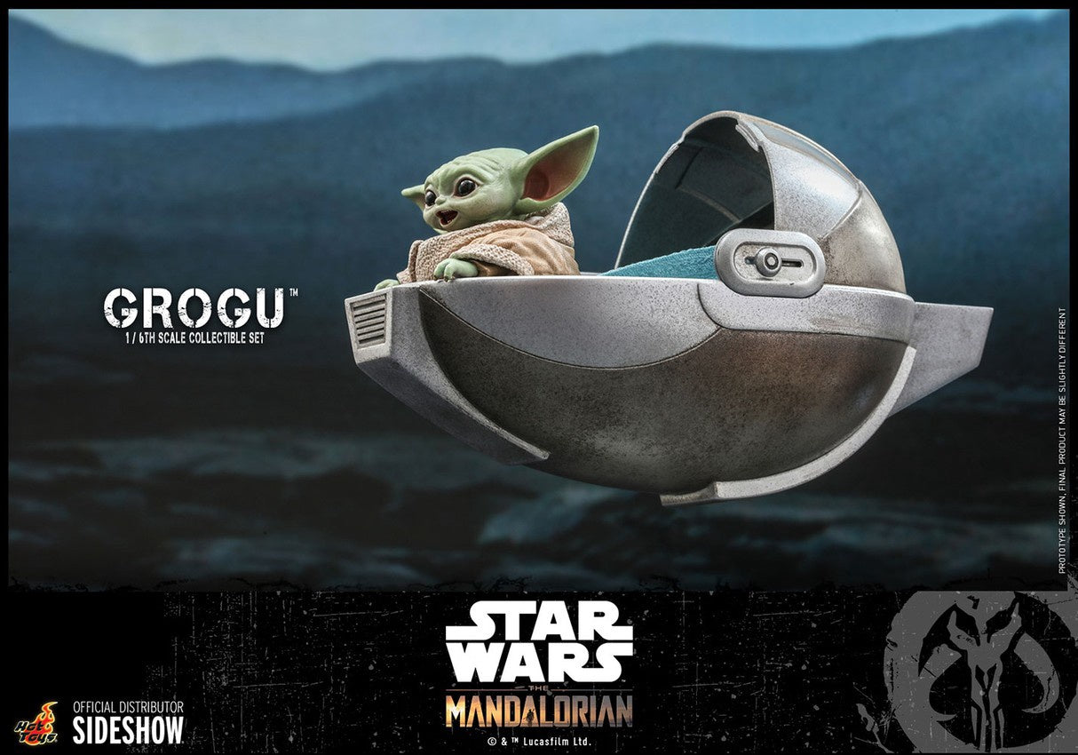 Grogu™ Sixth Scale Figure Set Sixth Scale Figure Set by Hot Toys
