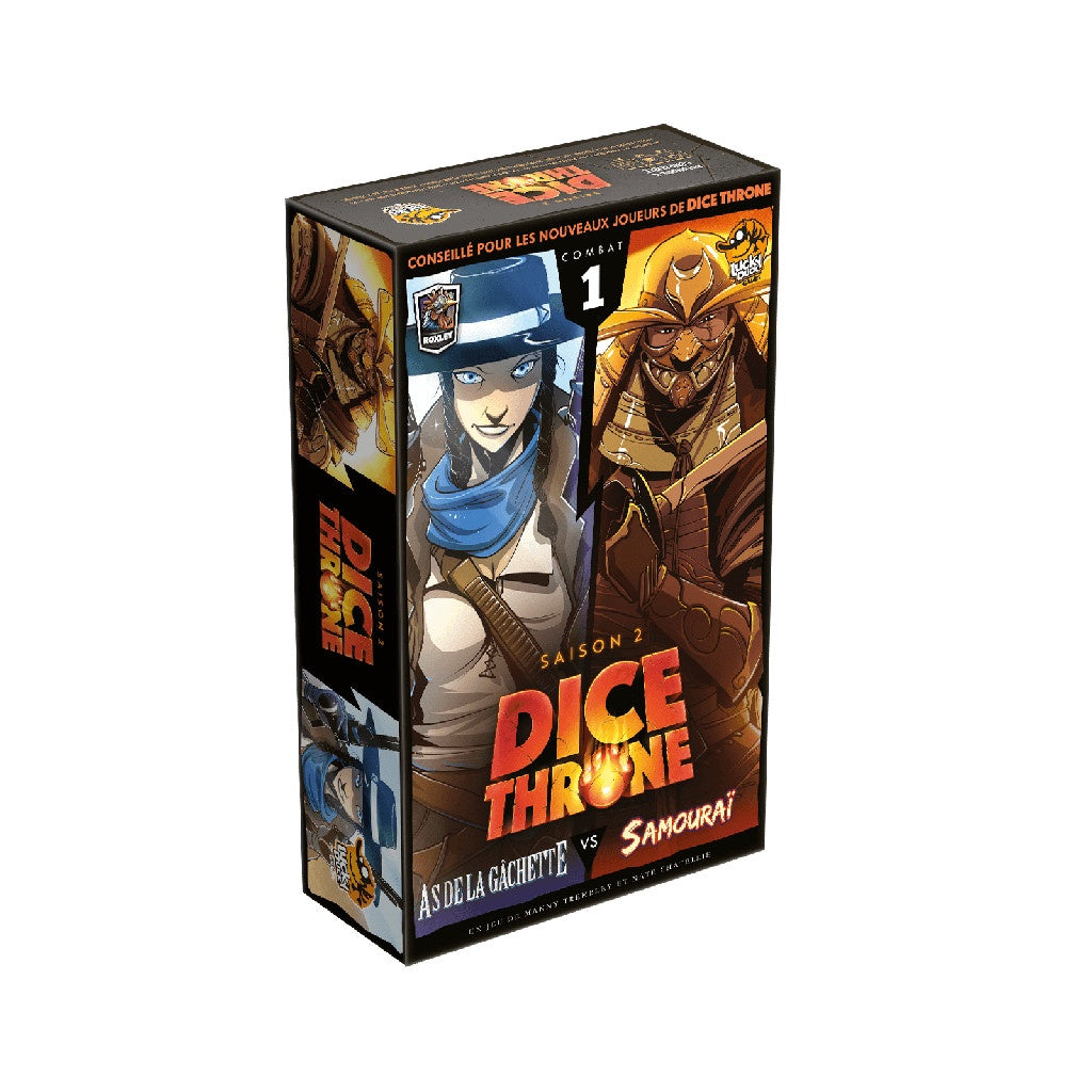 Dice Throne Sais. 2 - As de la Gâchette vs. Samouraï - FR