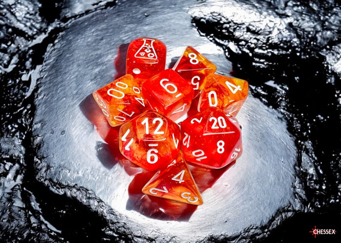 Borealis 7-Die Set Molten / white