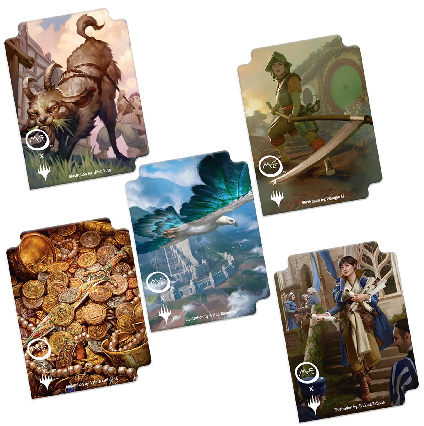 Ultra Pro D-box LOTR Tales Of Middle-Earth Token Dividers