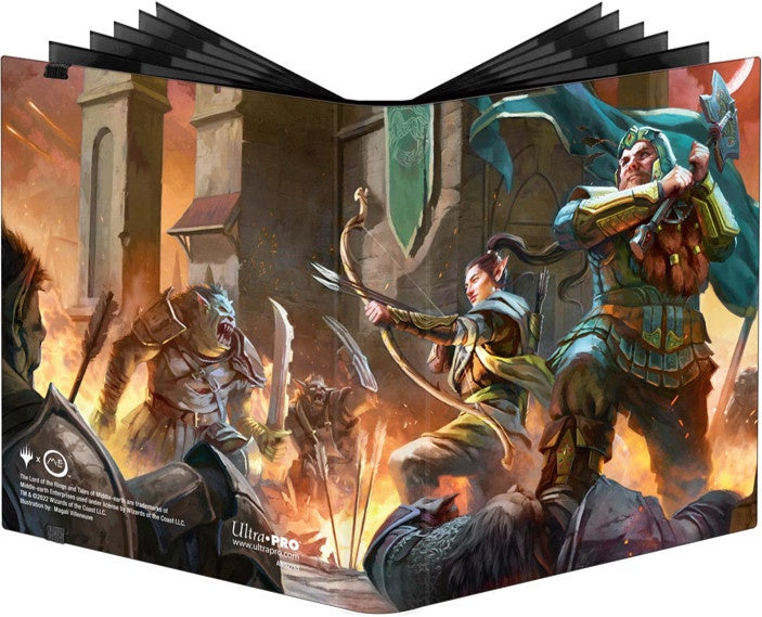 Ultra Pro Binder Pro 4 Pockets LOTR Tales Of Middle-Earth