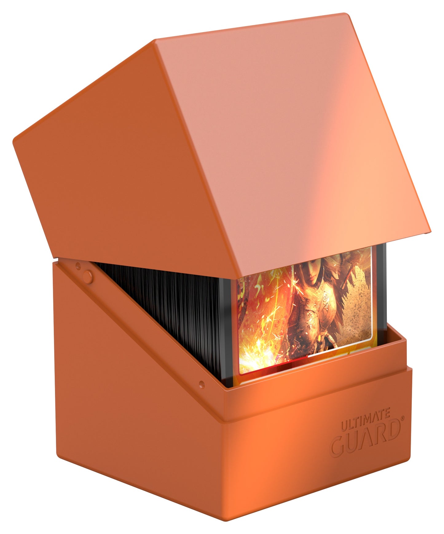Ultimate Guard Deck Case Boulder 100+ Solid Orange