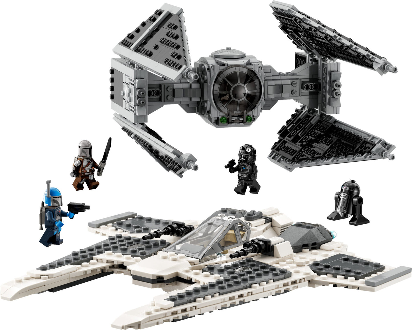 LEGO Mandalorian Fang Fighter vs. TIE Interceptor™ (75348)