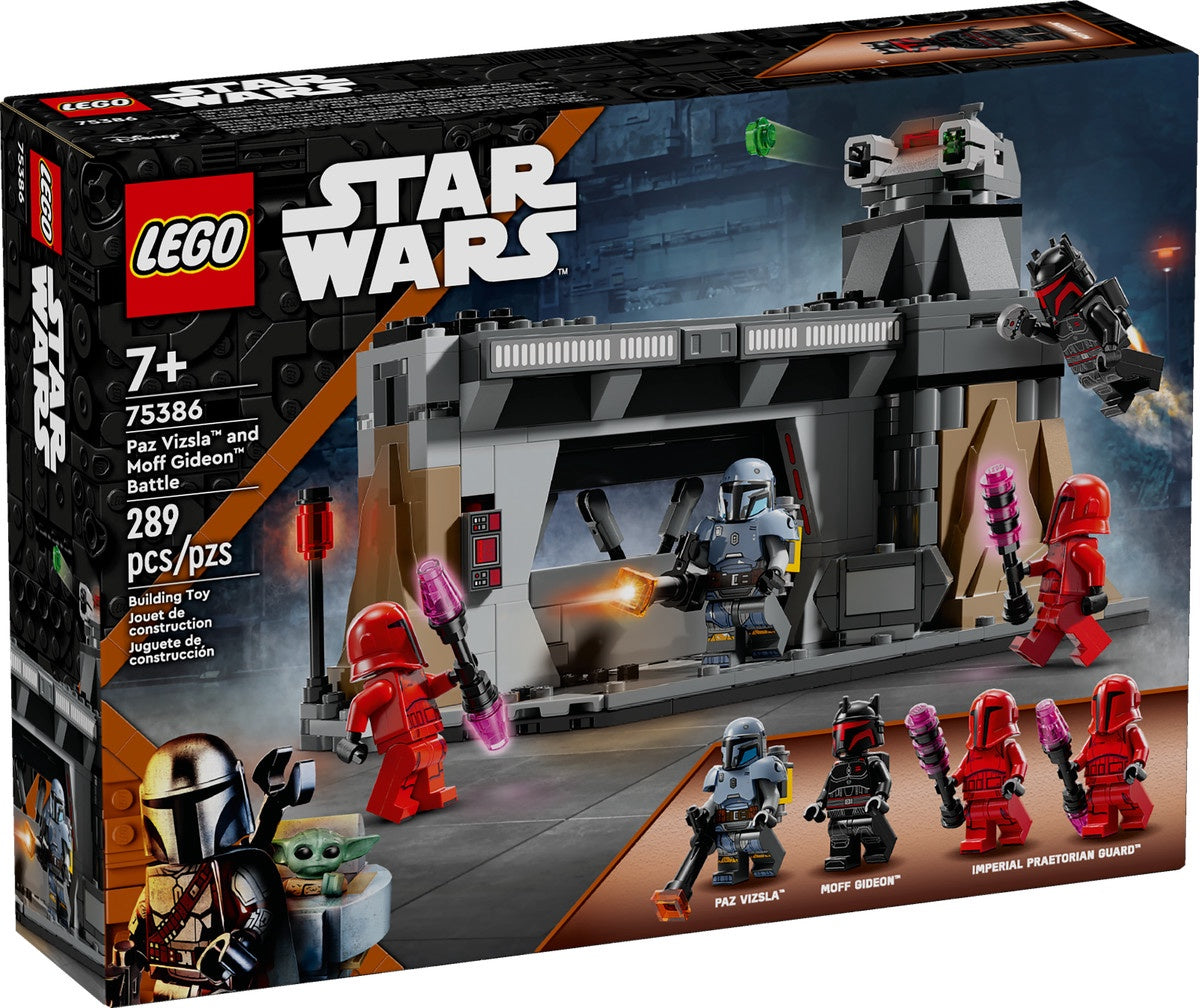 LEGO Paz Vizsla™ and Moff Gideon™ Battle (75386)