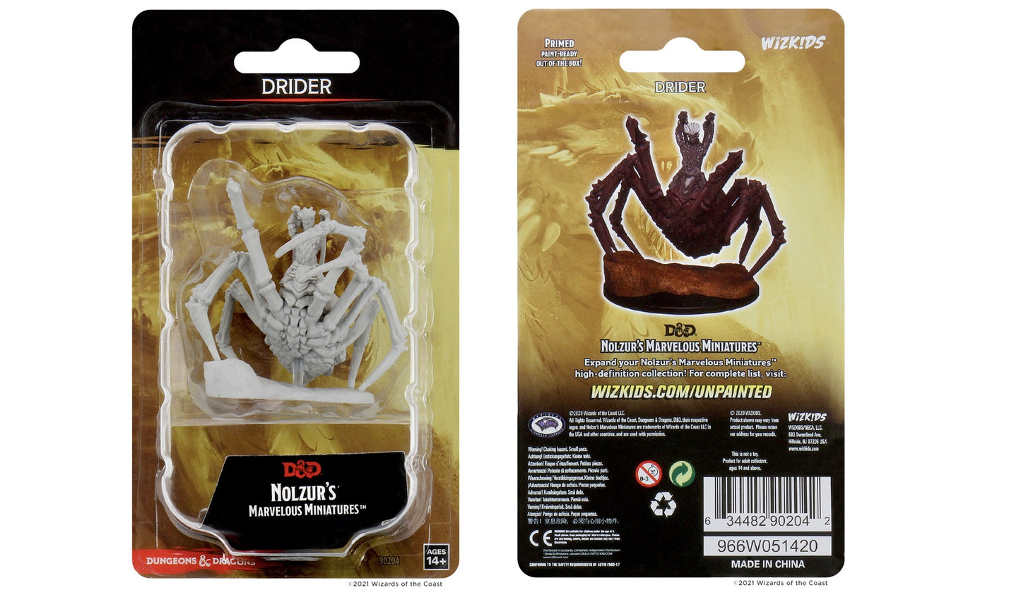 D&D Unpainted Minis Wv12.5 Drider