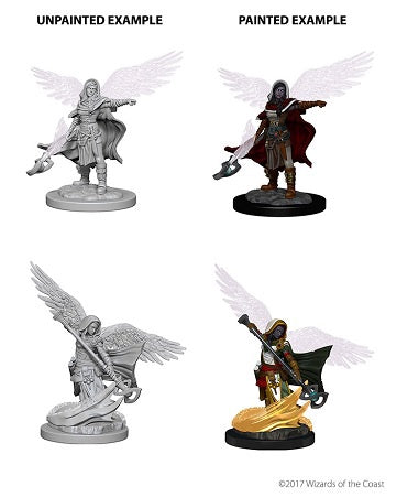 D&D Unpainted Minis Wv4 Aasimar Female Wizard