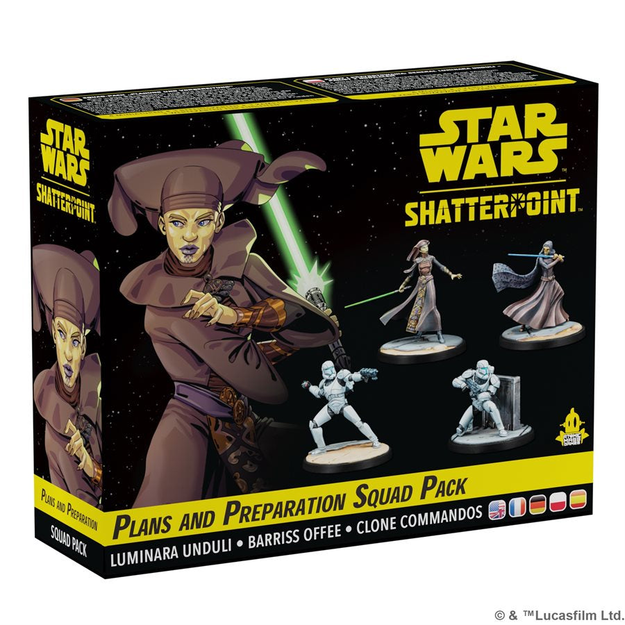 Shatterpoint - Plans and Preparation General Luminara Unduli Squad Pack