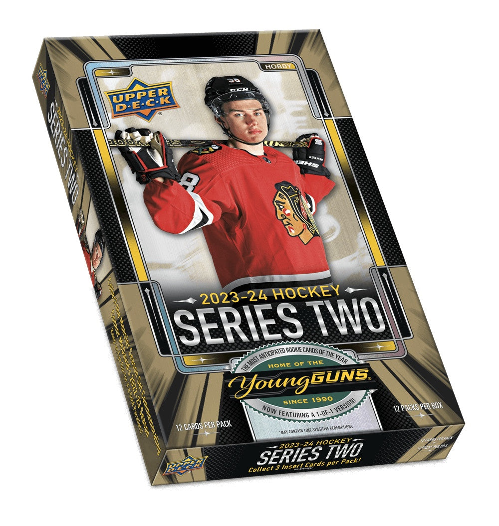 Upper Deck Series 2 Hobby Hockey box 23/24