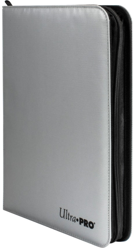 Ultra PRO 9-Pocket Zippered PRO-Binder - Silver