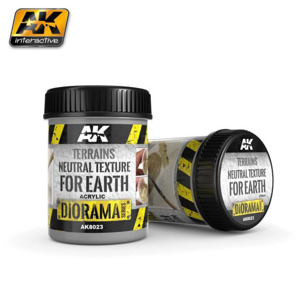 AK Interactive Terrains Neutral Earth - 250ml (Acrylic)