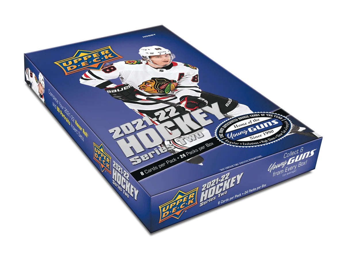 Upper Deck Series 2 Hobby box Hockey 21/22