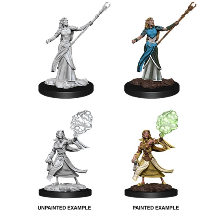 D&D Unpainted Minis Wv12 Female Elf Sorcerer