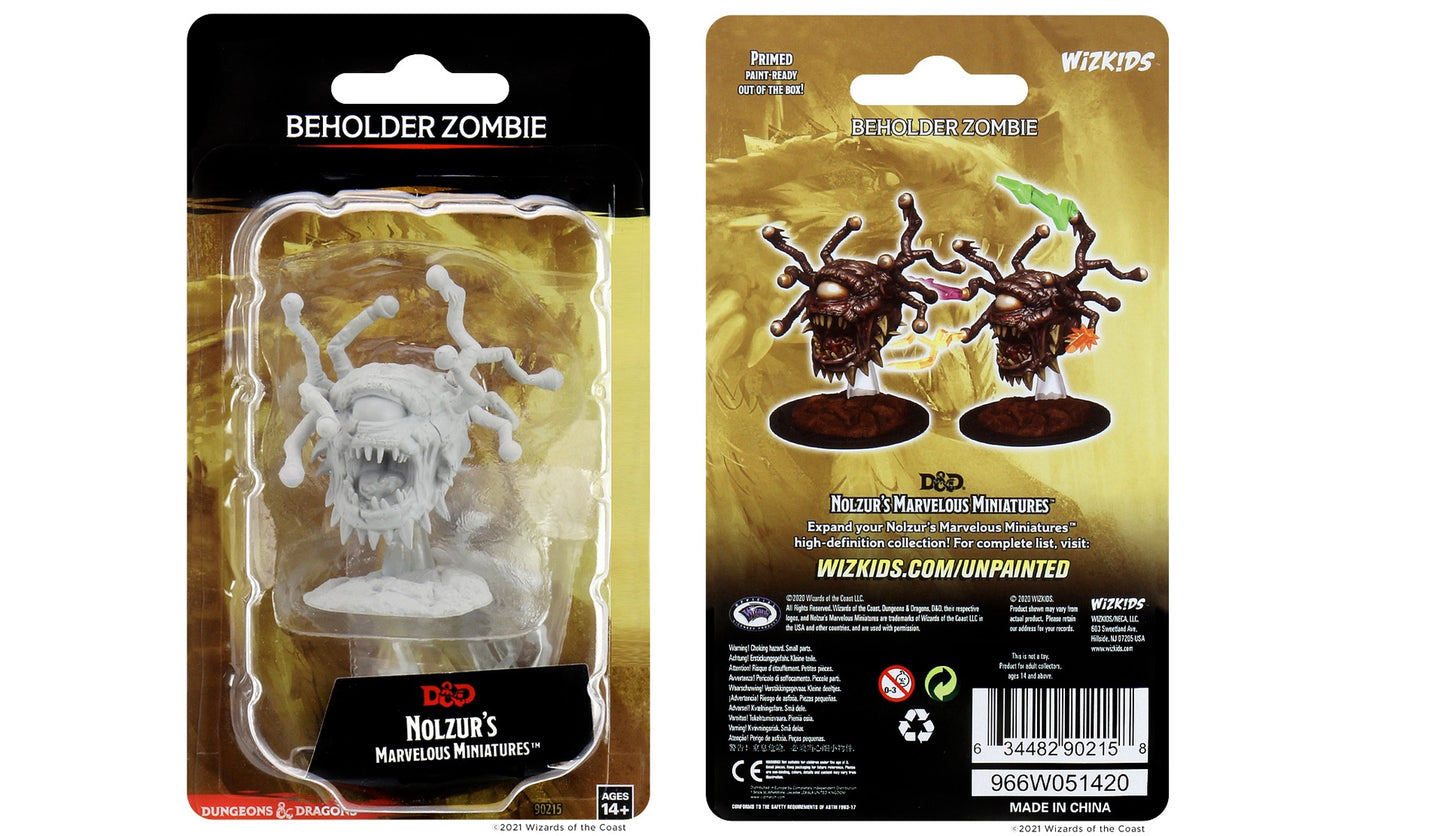 D&D Unpainted Minis Wv12.5 Beholder Zombie