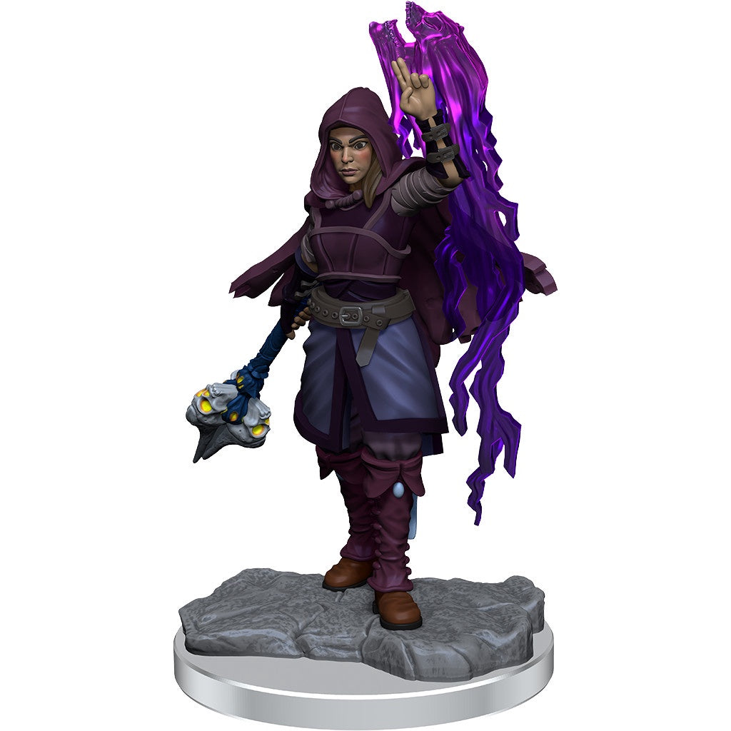 Figurines non peintes D&D Wv20 Demi-elfe Sorcier