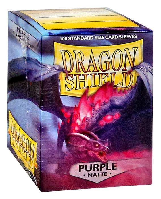 Dragon Shield Sleeves Matte Purple(100)