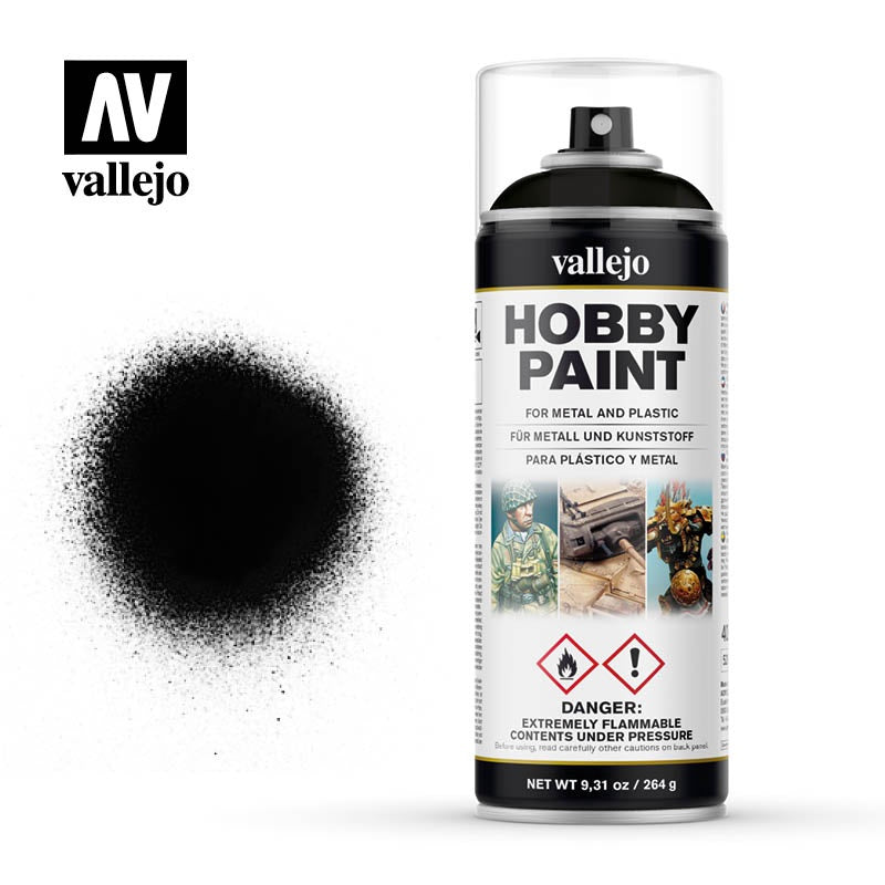 Hobby Paint Black Spray (28.012)