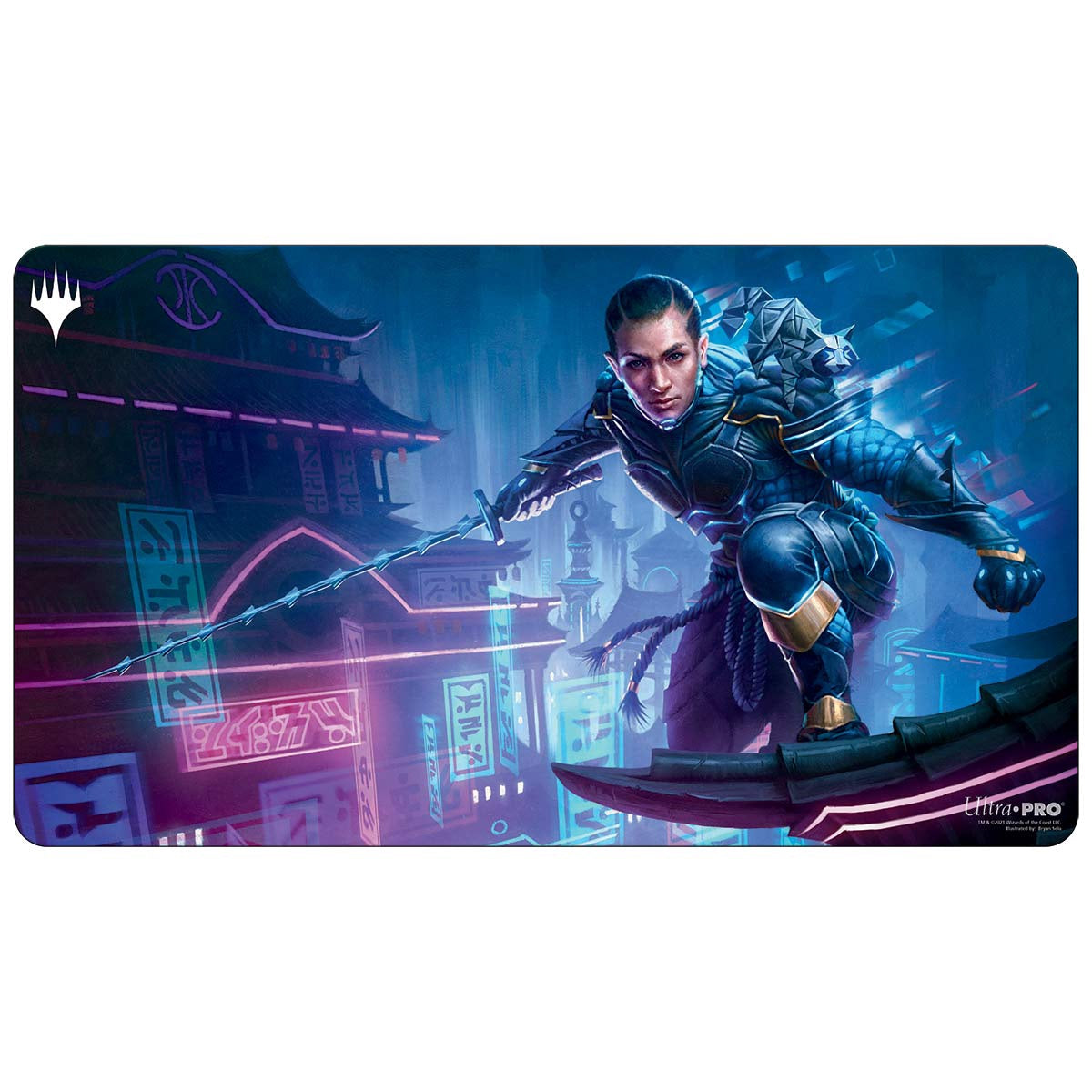 Ultra Pro - Playmat MTG Kamigawa Neon Dynasty V2
