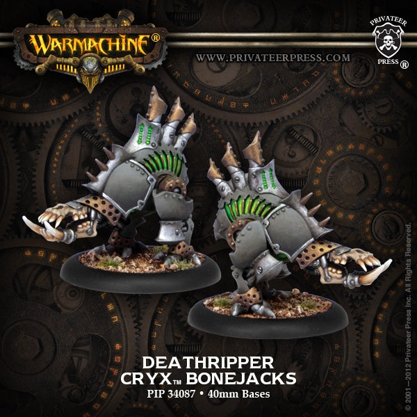 Cryx Deathripper Bonejacks Box (Plastic) - PIP 34087