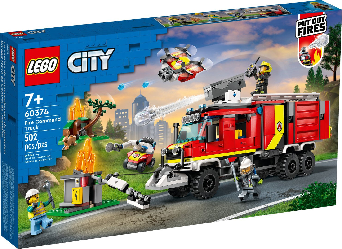 LEGO Fire Command Truck (60374)