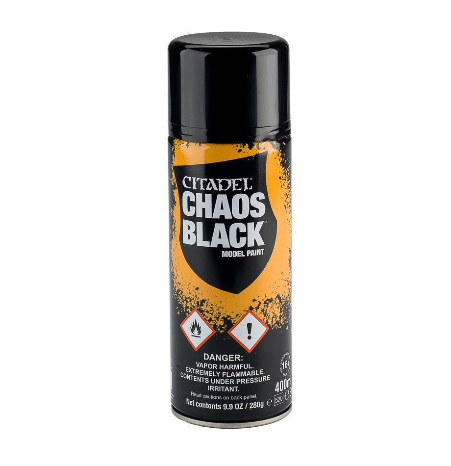 Chaos Black Primer Spray