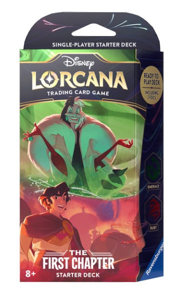 Disney Lorcana The First Chapter Starter Deck - Daring and Deception