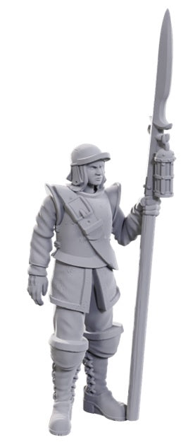 Wizkids Unpainted Minis Wv23 Roadwardens Male & Female
