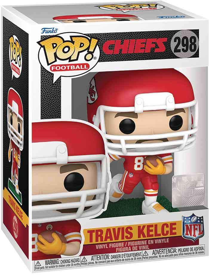Figurine Funko Pop Sports NFL Football 3,75 pouces - Travis Kelce #298