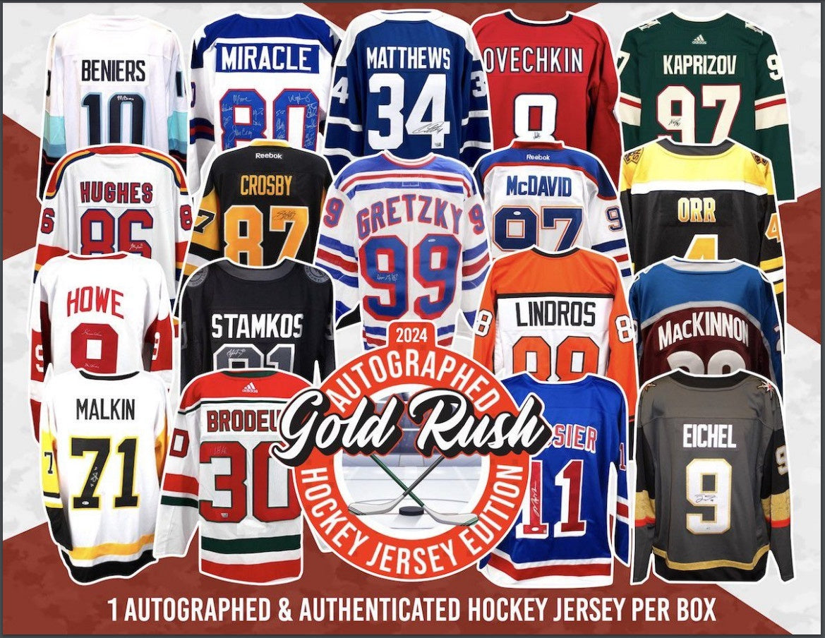 25 Gold Rush Hockey Jersey Series 1