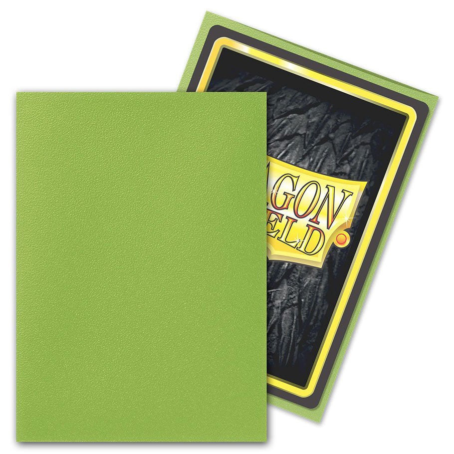 Dragon Shield Sleeves Matte Lime(100)