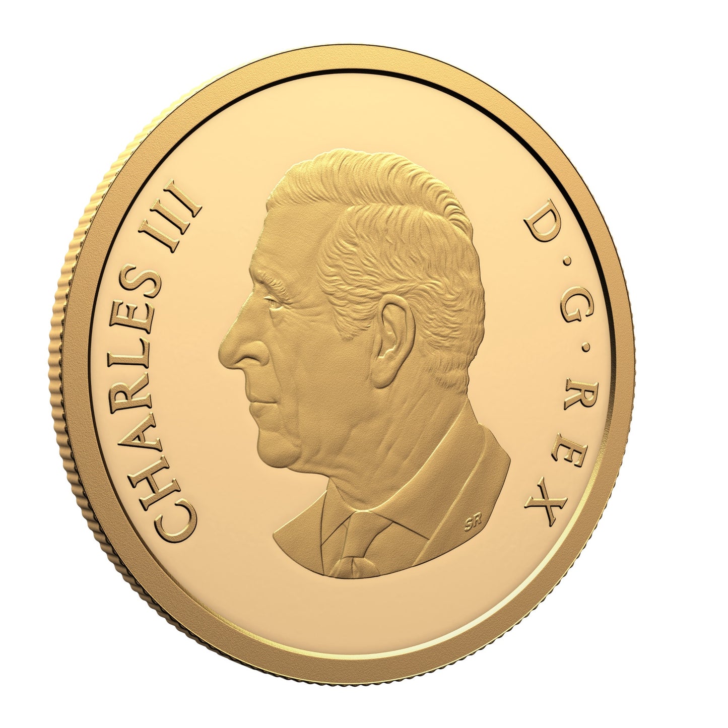 Tall Ships: Three-masted Schooner – Pure Gold Coin