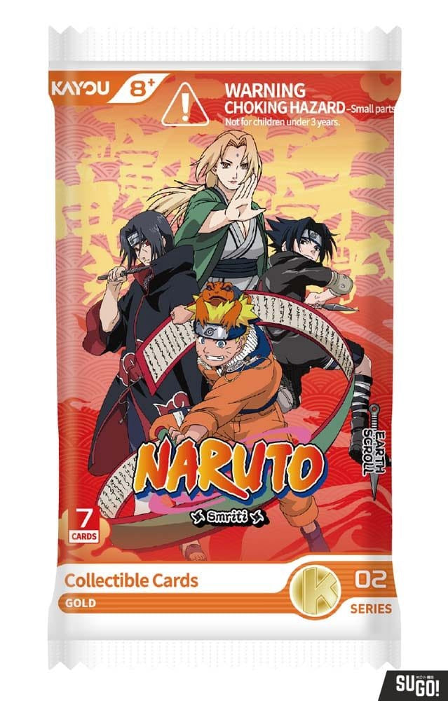 Kayou Naruto Smitri Cards Earth Scroll Series 2 Pack