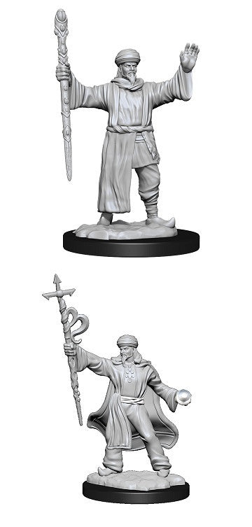 D&D Unpainted Minis Wv13 Human Wizard Male