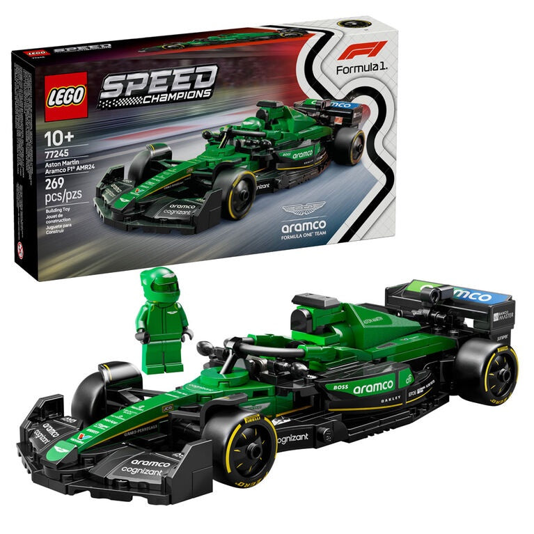 LEGO® Aston Martin Aramco F1® AMR24 Race Car (77245)