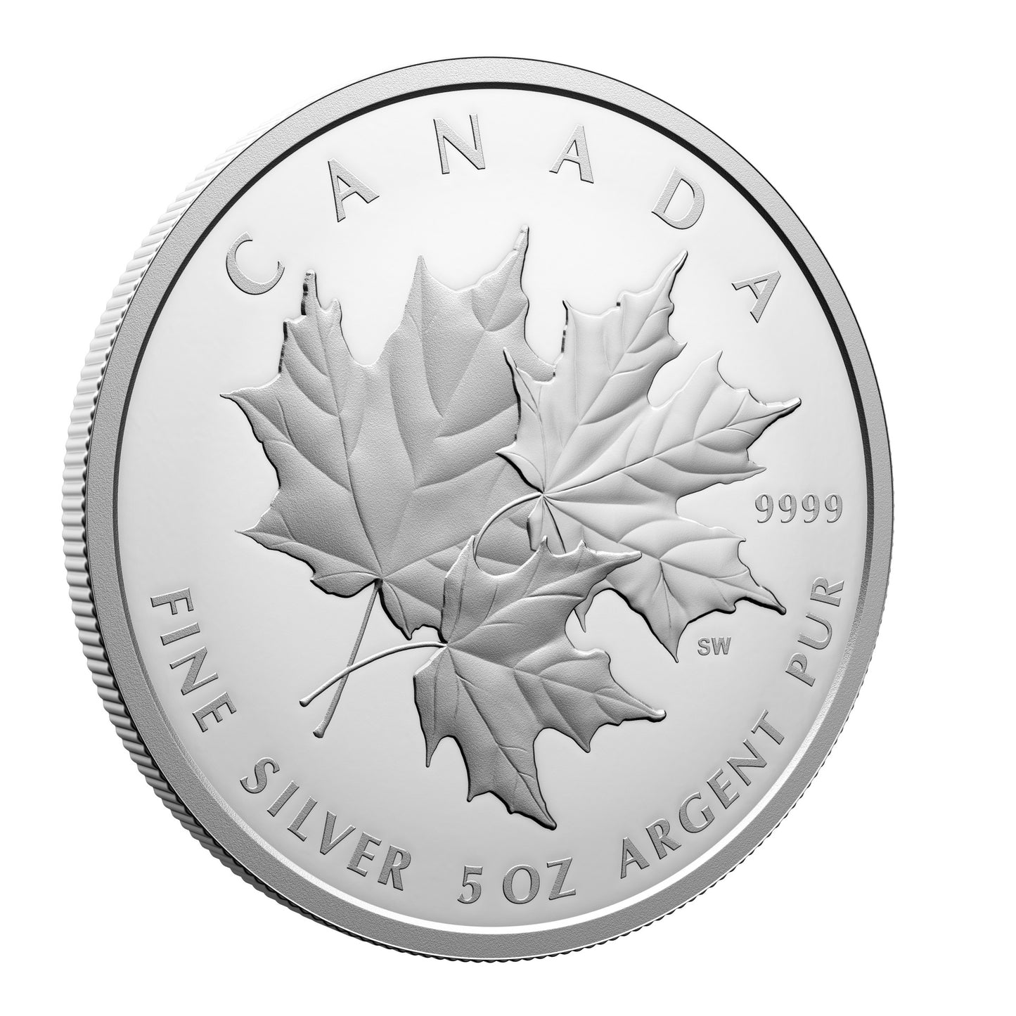 Triple Maple – 5 oz. $50 Fine Silver Coin (2025)(248883)
