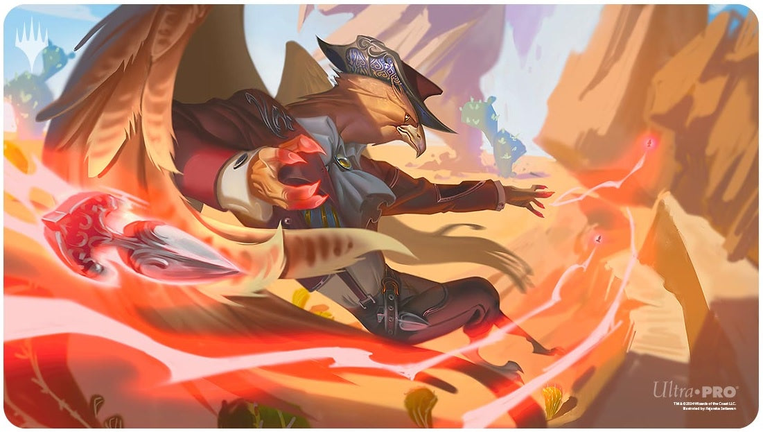 Ultra Pro Playmat Mtg Outlaws Of Thunder Junction Red