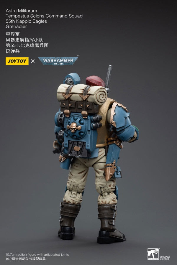 Escouade de commandement des Tempestus Scions, 55e régiment de grenadiers Kappic Eagles, Astra Militarum