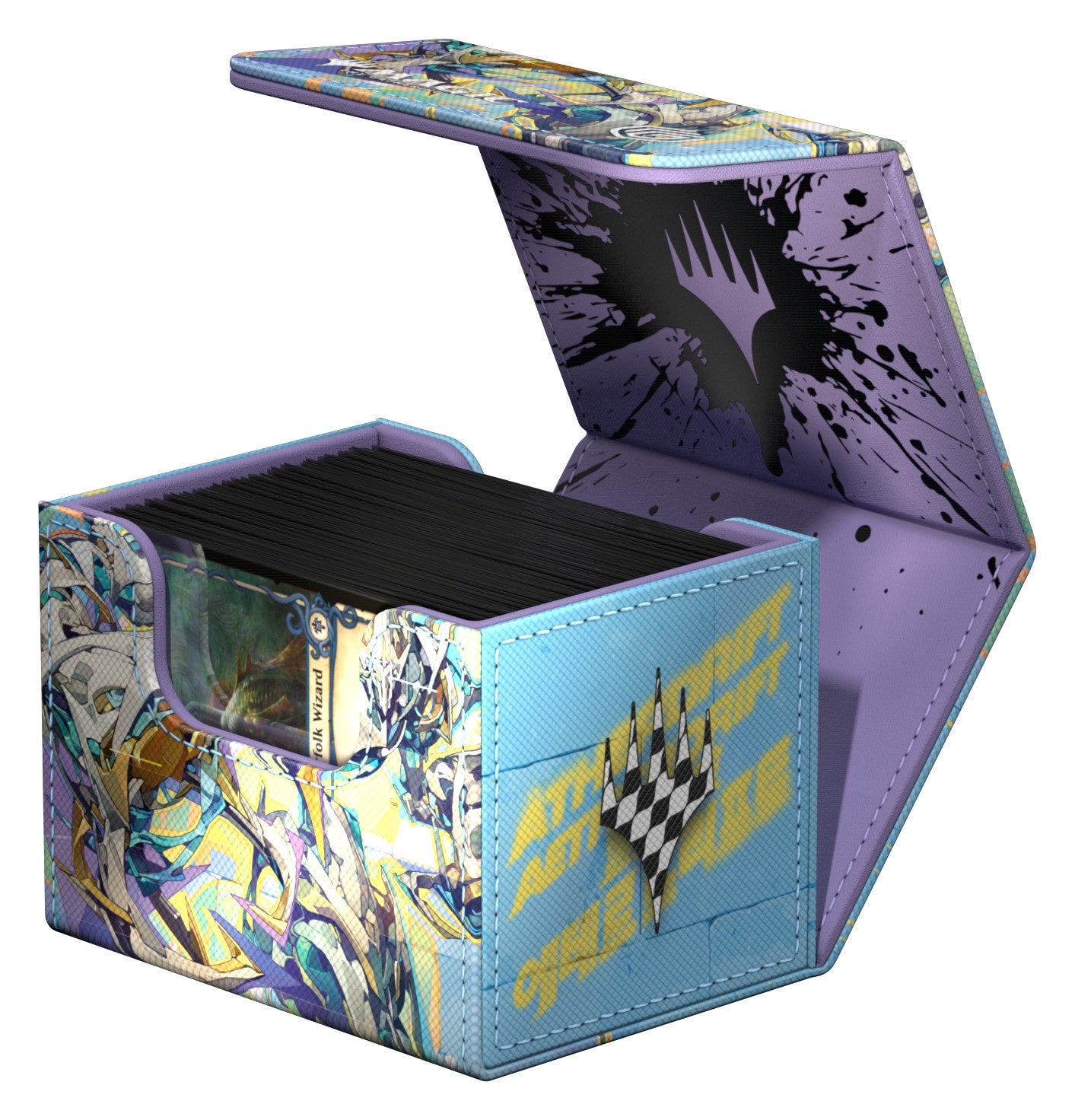 Étui de rangement Ultimate Guard Sidewinder pour plus de 100 cartes Xenoskin MTG Aetherdrift V7