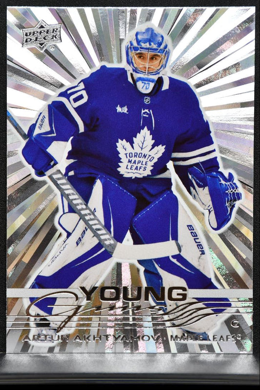 2025-26 UD Extended Series Young Guns Outburst Artur Akhtyamov RC 2935