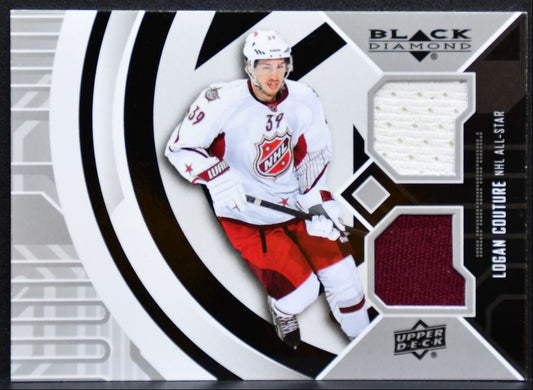 2014-15 UD Black Diamond Double Jerseys Logan Couture Jersey 5135