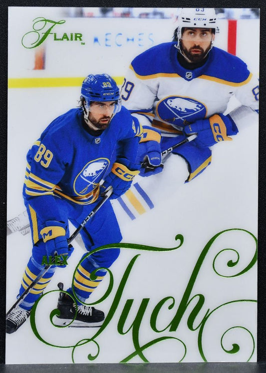 2025-26 Flair Forecheck Variant Alex Tuch 10 Buffalo Sabres 289/349 7627