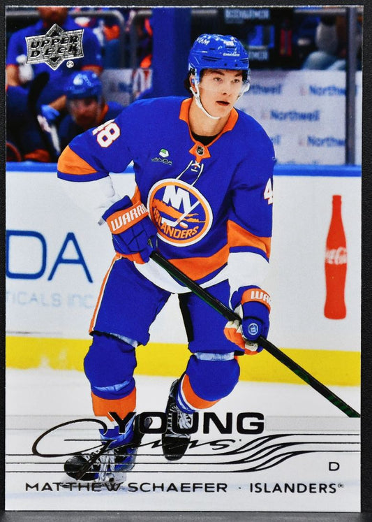 2025-26 Upper Deck Series 2 Young Guns Matthew Schaefer 451 RC 1432