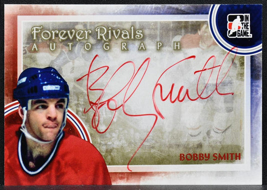 2011-12 In The Game Forever Rivals Autographs Bobby Smith A-BS Auto 0459