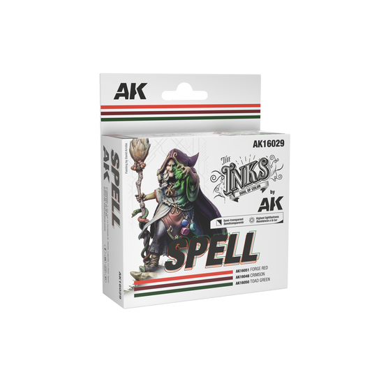 AK Interactive The INKS Sets Spell - Set of 3 Jars (Inks)