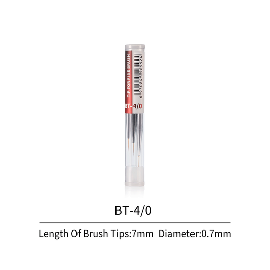 DSPIAE Replacement tips for Fine Brush 4/0 (3pcs)